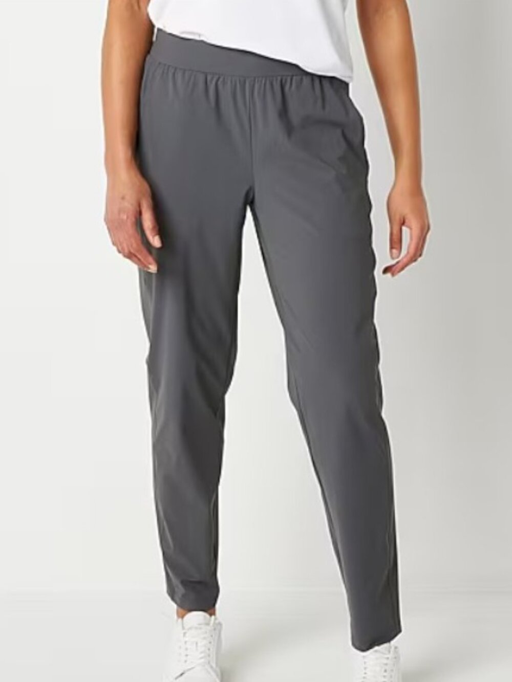 NWT Stylus Slim Mid Rise Jogger Pant in Highland Gray